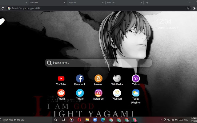 Death Note Wallpaper HD [New Tab 2021]  from Chrome web store to be run with OffiDocs Chromium online